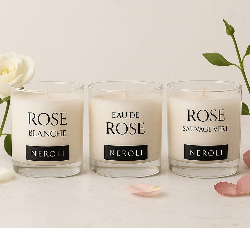 Rose Blanche candle