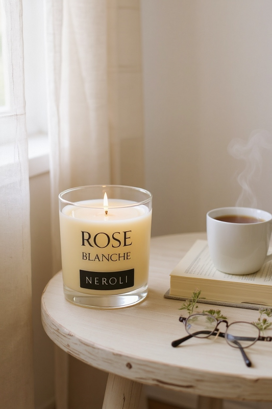 Rose Blanche candle
